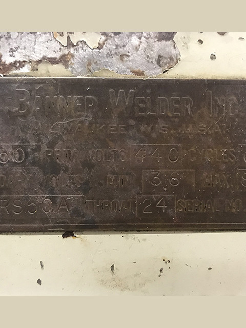 Used Banner Rocker Arm Welder - 20567 | WSI