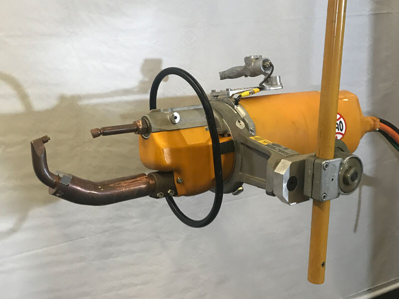 ARO Mid-Freq C-Type Weld Gun | Weld Systems Integrators