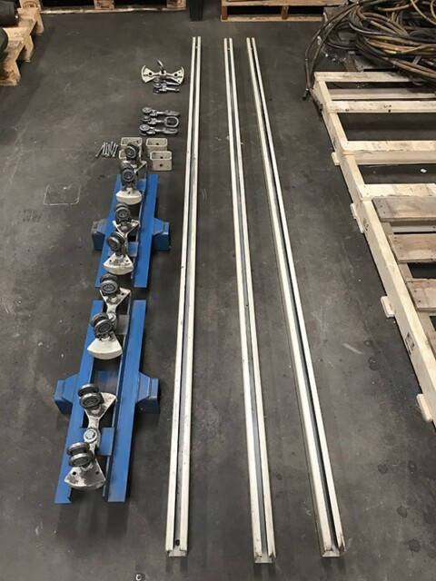 Used Trans-Gun Bridge Rail System - Serial #W-3094 | Weld Systems Integrators