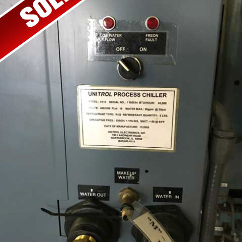 SOLD Used UNITROL Chiller Model 8110 | Weld Systems Integrators