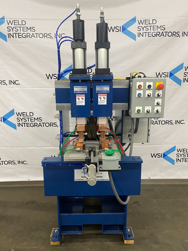 WSI Frame Hinge Reinforcement Welder